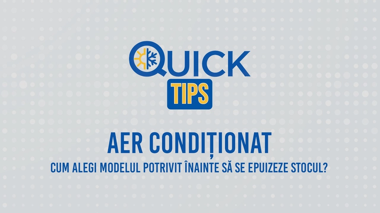 Cum alegi aparatul de aer conditionat potrivit