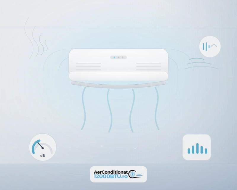 decibeli aer conditionat
