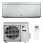 Aer conditionat Daikin Stylish Bluevolution 12000 BTU, Argintiu, FTXA35CS-RXA35A8, Inverter, control Wi-Fi, Clasa A+++/A+++