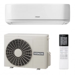 Aparat aer conditionat Hitachi airHome 600, Inverter, 12000 BTU, control WiFi, Frostwash, SmartEco, clasa energetica A+++/A++